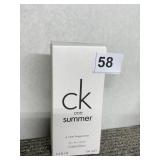 CALVIN KLEIN IN BOX ONE SUMMER 3.4 OZ.