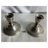 WESTMORLAND STERLING SILVER WEIGHTED CANDLE