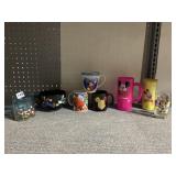 DISNEY COFFEE MUGS, DRINKING GLASSES