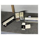 CAMEO, GLASS FLOWER NECKLACE, CROSS PIN, ANGEL