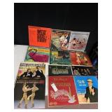 RECORDS INCLUDING WEST SIDE STORY, THE FOUR LADS,