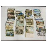VINTAGE POST CARDS, BOTH BLANK AND WRITTEN,