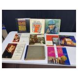 RECORDS INCLUDING VICTROLA BOOK, VICTORY AT SEA,