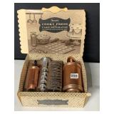 SEARS COPPER COOKIE SHOOTER IN ORIGINAL BOX