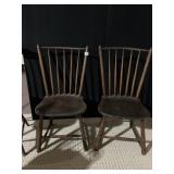 100-YEAR-OLD CHAIRS PLANK BOTTOM