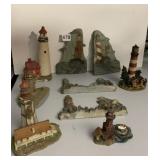 LIGHT HOUSE GROUP OF FIGURES