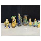 HAND MADE POTTERY FIGURINES, MADE IN CHINA