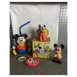 MICKEY MOUSE JACK IN THE BOX, NON-WORKING,