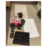 COACH DUST BAG, TISSUE BOX COVERS, THROW RUG,