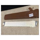 EARLY SCIENTIFIC SLIDE RULE