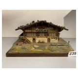 WOOD HOUSE MUSIC BOX, MUSIC WORKS AND IS NICE AND