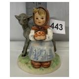 M.J. HUMMEL GIRL W/ LAMB