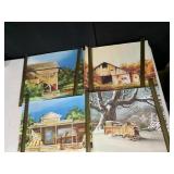 20X16 COUNTRY PRINTS BY BROWN, READY TO FRAME