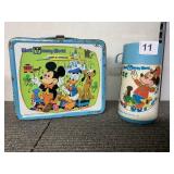 ALADDIN WALT DISNEY WORLD METAL LUNCH BOX WITH