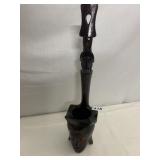 CARVED WOOD WALL HANGER