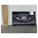 BRIGHTON LEATHER WALLET WITH CHANGE SECTION,