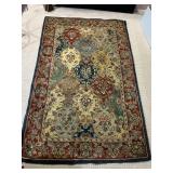 AREA RUG PLUSH MACHINE MADE 94" X 54"