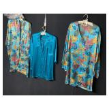 100% SILK VICTORIA SECRET ROBE AND NIGHT SHIRT