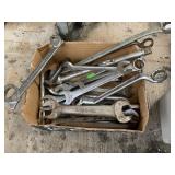 ASSORTED WRENCHES AND EXTENSIONS ETC.