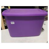 10-GAL STORAGE TOTE WITH LID