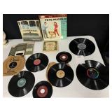 RECORDS INCLUDING 45 SET OF THE KING AND I,