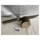 IMPERIAL KNIFE WITH WOOD DISPLAY HOLDER