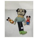 MICKEY MOUSE MADE IN TAIWAN, WEEBLE MICKEY, BLOW