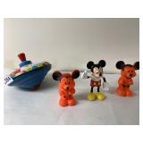 DISNEY TOP, MICKEY FIGURES