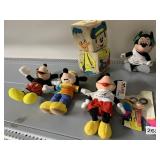 MICKEY AND FRIENDS INCL. CHANGEABLE CLOTH BLOCK,