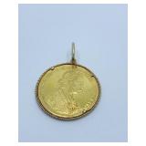 18K GOLD ITALY - 24" LONG ROPE CHAIN 27.0 GRAMS