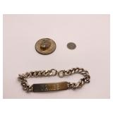 1858 - 3 CENT SILVER COIN (SHOWS WEAR) JAMES ID