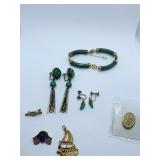 ZEBULUR SAILBOAT PENDANT, EARRINGS AND BRACELET,