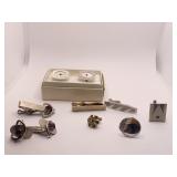 CUFF LINKS AND TIE TACKS