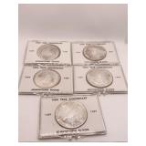 5 SILVER - JOHNSTOWN PA FLOOD 100 YEAR