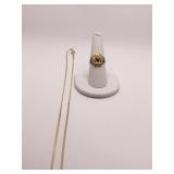 10K GOLD CLASS RING 1964 - SZ. 7.5 - 7 GRAMS &