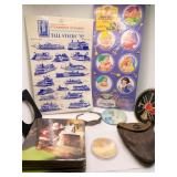 SNOW WHITE STICKERS, STEAMBOAT STICKERS, COASTERS