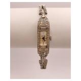 VINTAGE WRISTWATCH DIAMOND BAND BY MASTRIX -