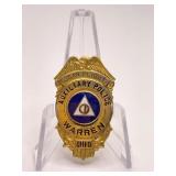 AUXILIARY POLICE WARREN OHIO - MARKED JOAN FLIGHT