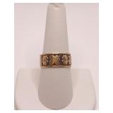 FLOWER DESIGN - SZ. 9 RING