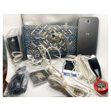 I POD, CHARGERS, MAKE-UP BAG ETC.