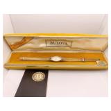 BULOVA WATCH 14K GOLD FACE- 1/20-10K GOLD FILLED