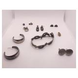 MEXICAN SILVER BRACELET OVAL DESIGN, STERLING