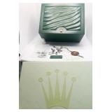 ROLEX BOX WITH PAPERS