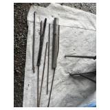 METAL PIECES INCLUDING REBAR, ETC.