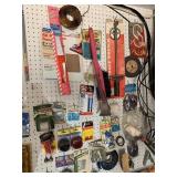 VARIOUS INCLUDING REFLECTIVE TAPE, JB WELD WATER