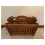 WOOD MAGAZINE RACK
