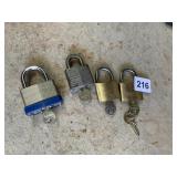 MASTER LOCK WITH KEYS