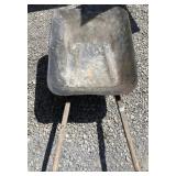 ANTIQUE WHEELBARROW SEE PHOTO