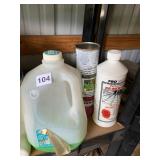 FLOOR RESTORER, BLACK STREAK REMOVER, RV AWNING