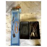 HEATING TORCH AND KNIVES IN BOX